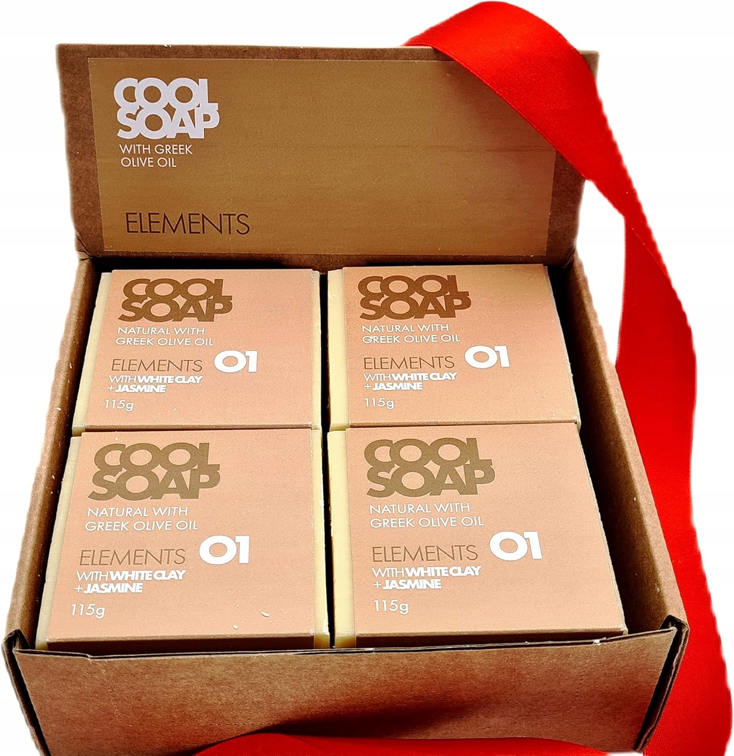 Sada 8 Přírodních Mýdel S Olivovým Olejem A Kokosovým Mlékem