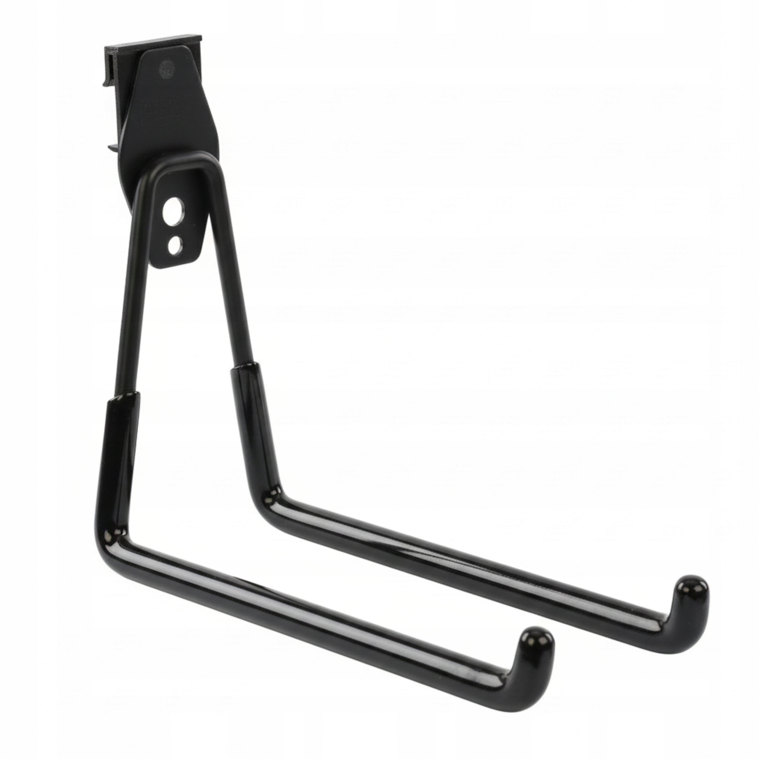 Hak prosty do tablicy botle 19cm narzędzia 25kg drabina łopata czarny