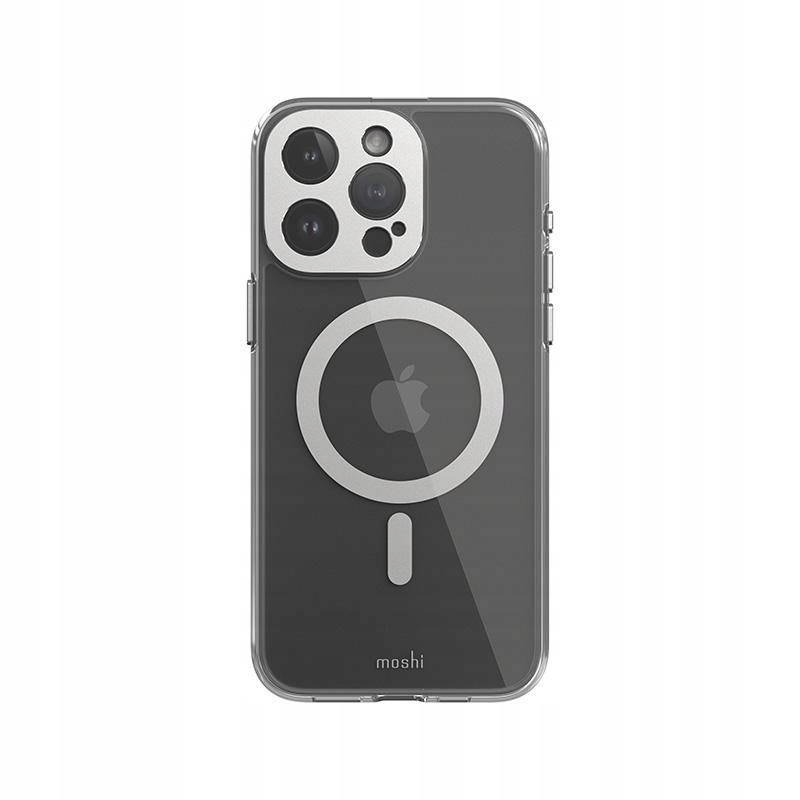 Průhledné Pouzdro Magsafe Pro Iphone 15 Pro Max, Moshi, Bezbarvé, Módní