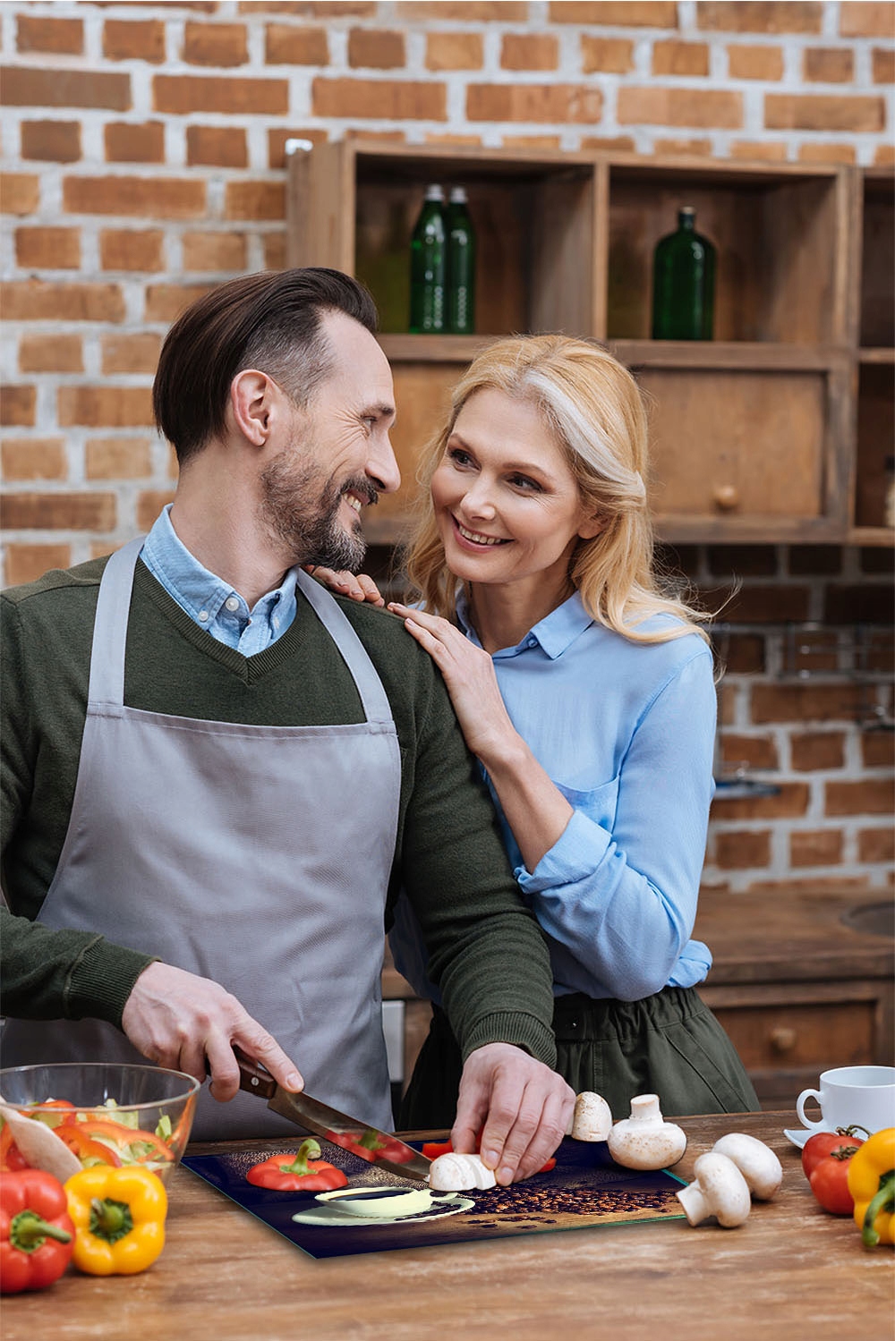 7w1 SZKLANA DESKA DO KROJENIA HARTOWANA 30x22 KAWA SZKŁO HARTOWANE Przeznaczenie uniwersalne