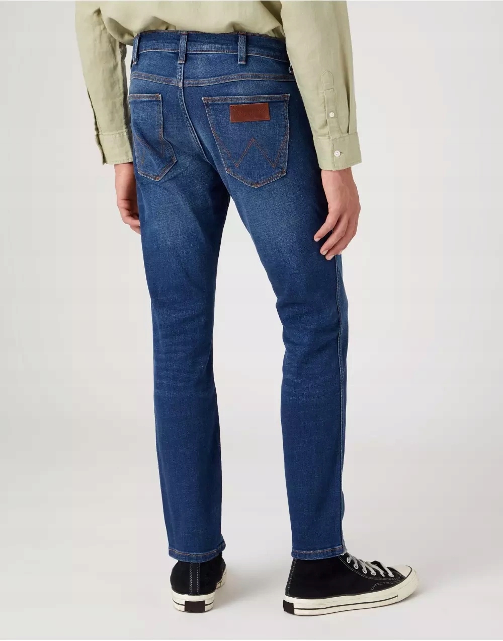 Pánské zúžené džíny Wrangler Larston For Real W18SCJ027 32/36
