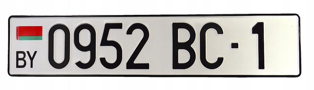 Tablica białoruska Białoruś
