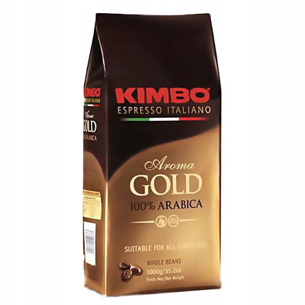 

Kawa ziarnista Kimbo Aroma Gold 1kg