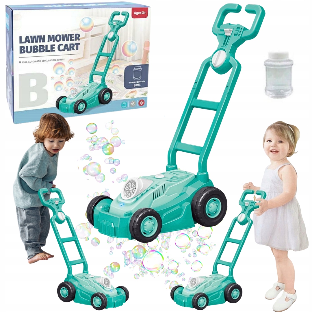 KOSIARKA NA BAŃKI MASZYNA DO BANIEK MYDLANYCH + PŁYN PCHACZ GENERATOR SUPER