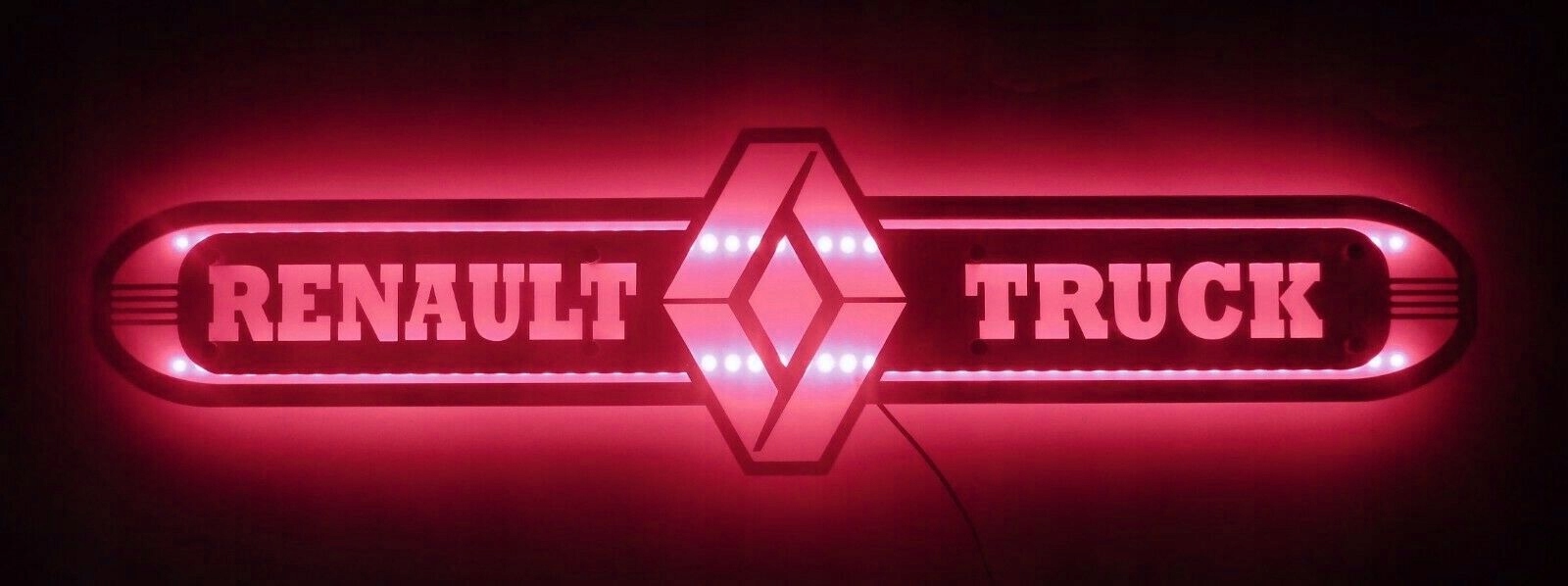 Lustro LED, RENAULT długie 100x25 podświetlane TIR Producent inny