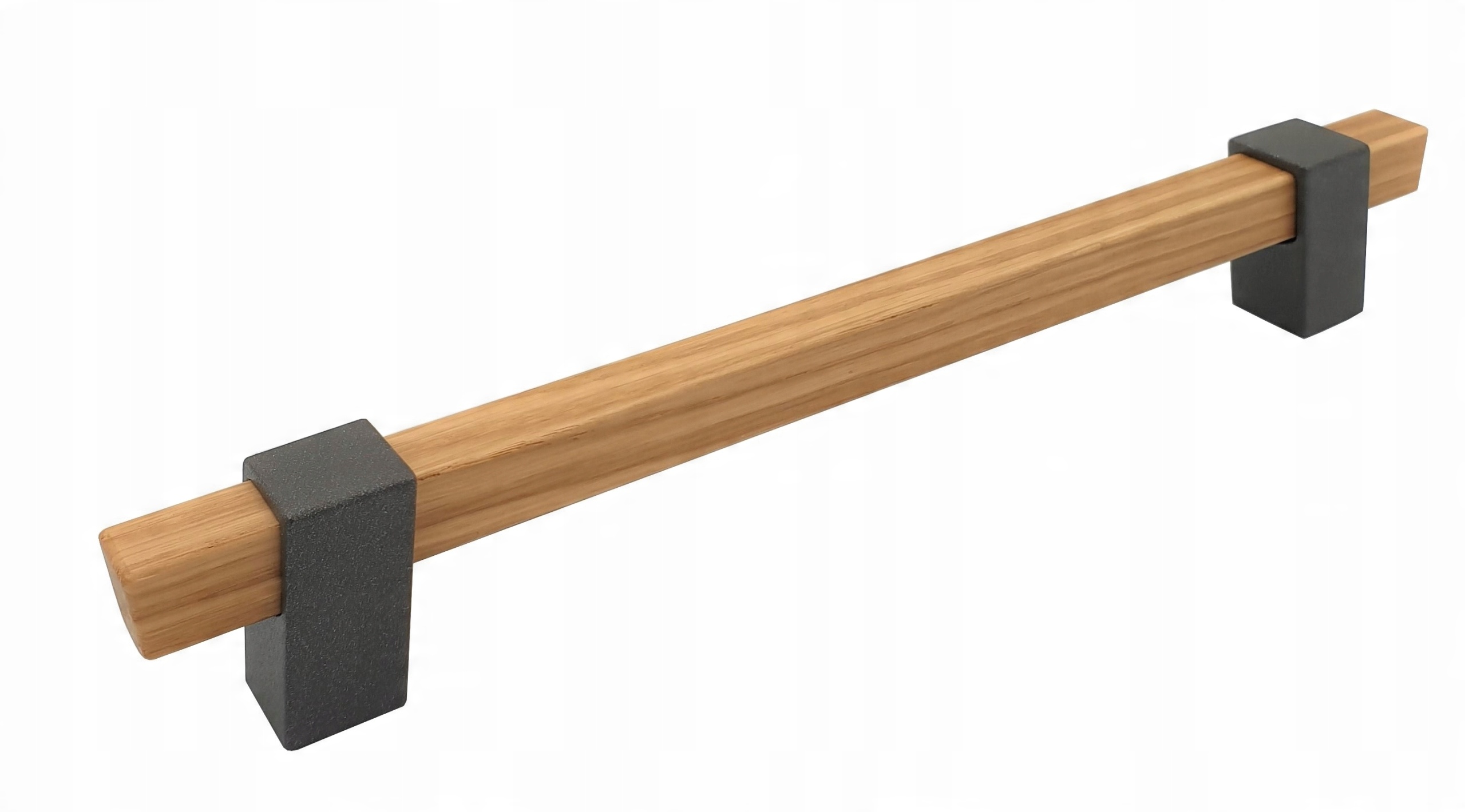 

Uchwyt meblowy drewniany,GRAFIT-BROKAT roz.192 mm