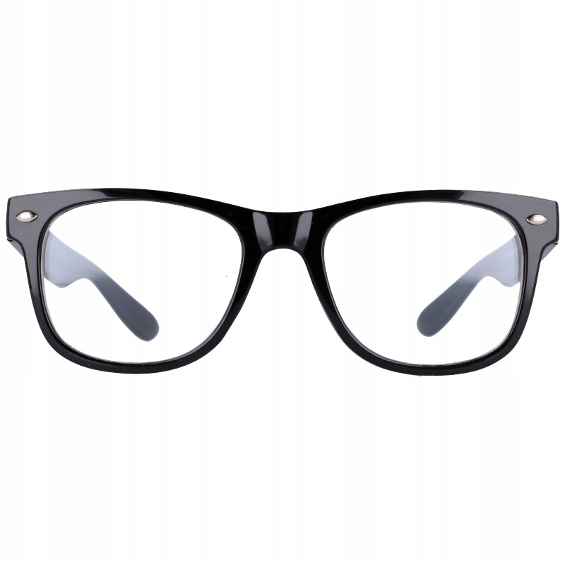 Okulary zerówki nerdy kujonki Fason nerdy