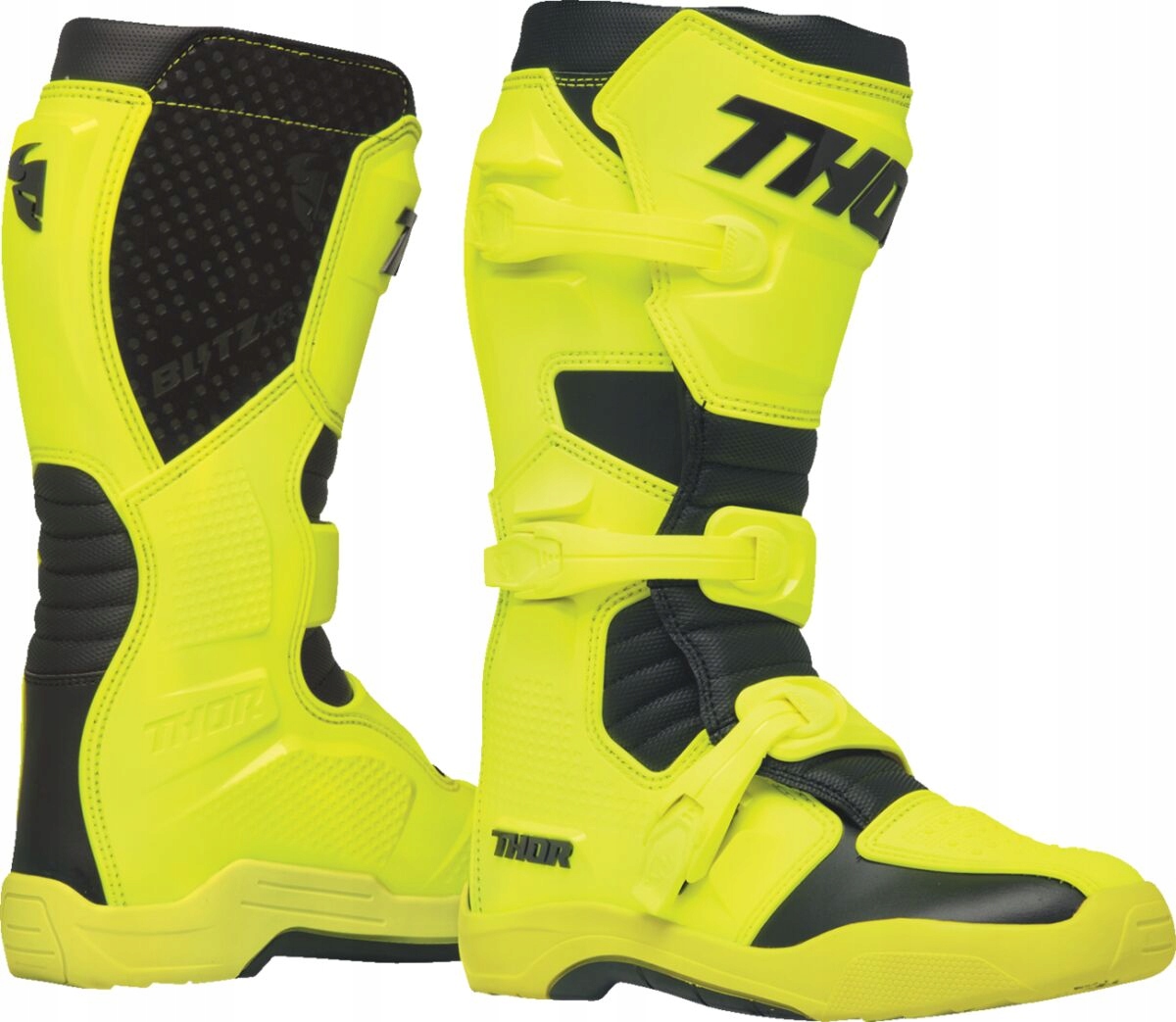 Topánky Na Cross Atv Thor Blitz Xr Acid/black 47 (12)