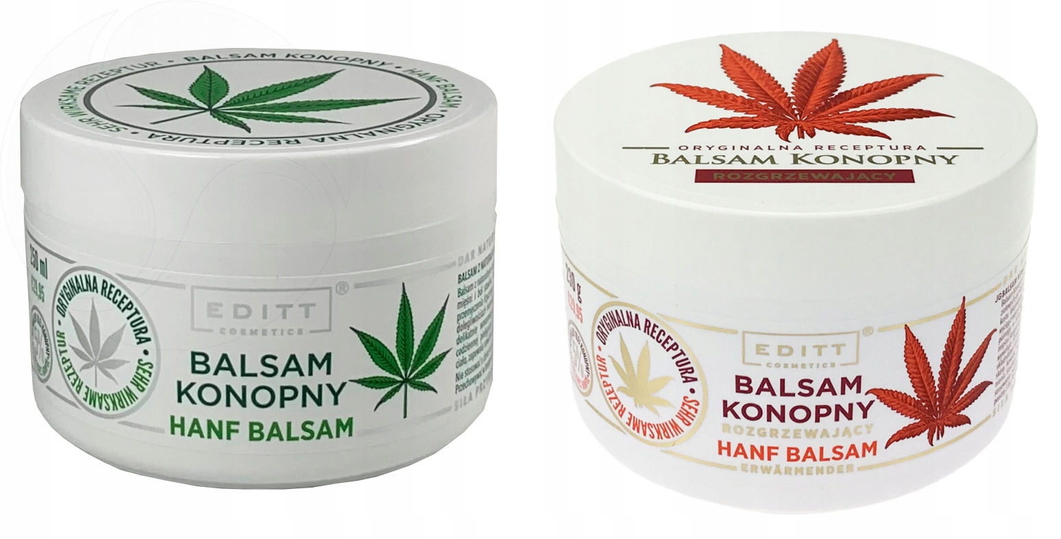 

2x Mocny Konopny Balsam Bóle Stawów Rozgrzewający