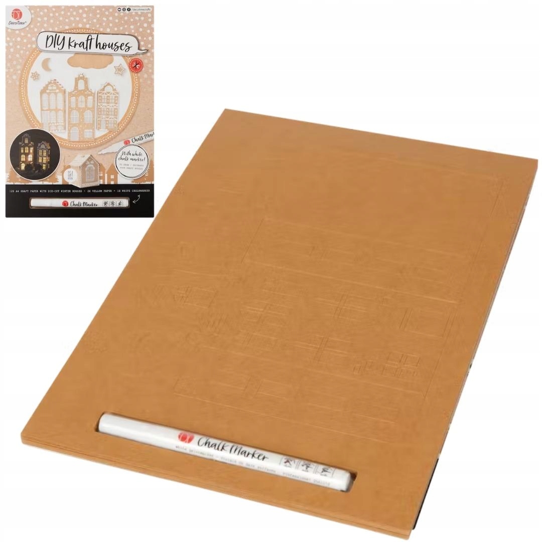 

Zrób To Sam Domek Zimowy Diy Zestaw 12 Domków
