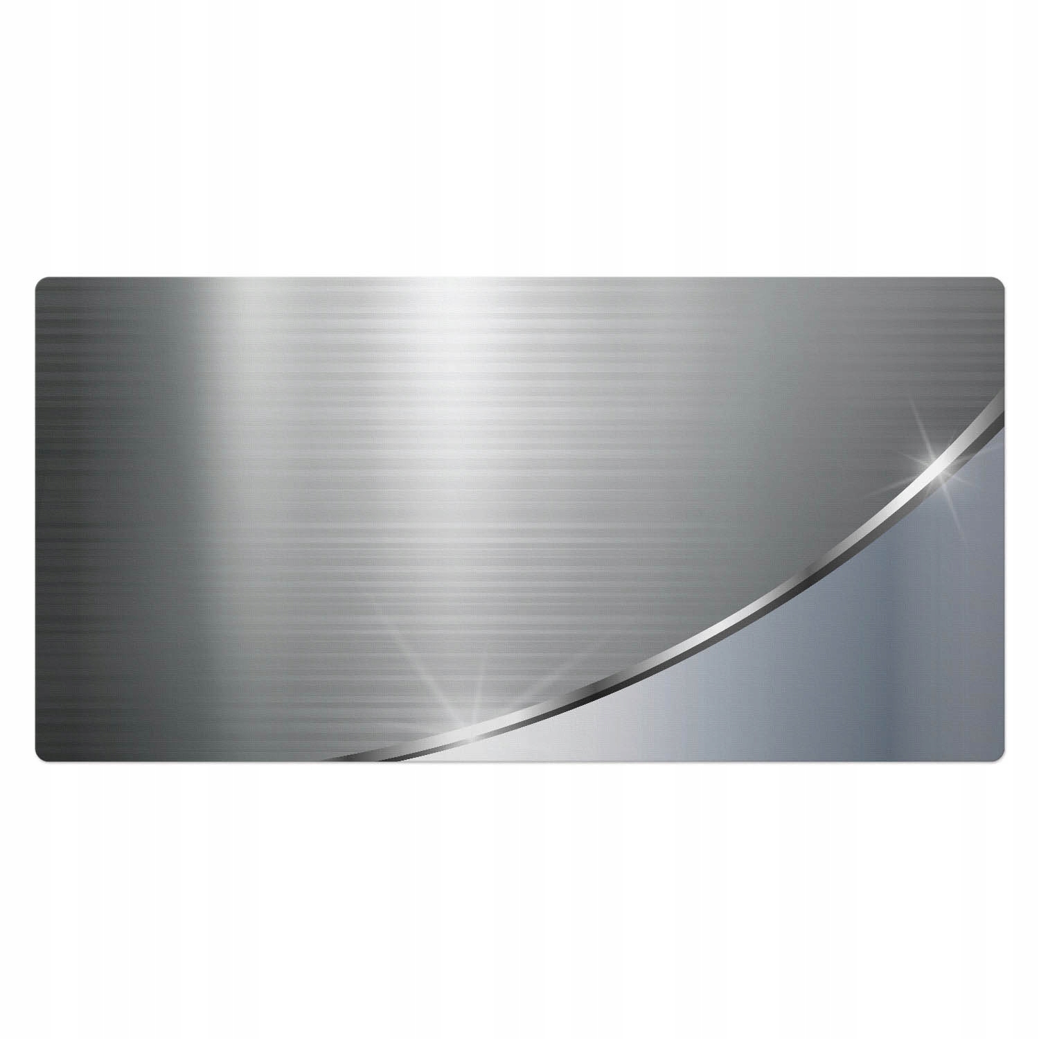 Mata antypoślizgowa pod myszkę i klawiaturę Metaliczna tekstura 100x50 cm