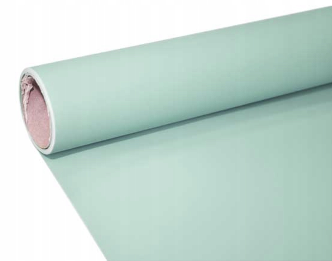 

Folia satynowa florystyczna 50cm x 8 m Miętowa