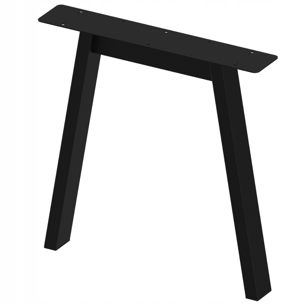 A8040 NOGI METALOWE DO STOŁU I BIURKA LOFT INDUSTRIAL - 715 MM CZARNE Marka BkStyl