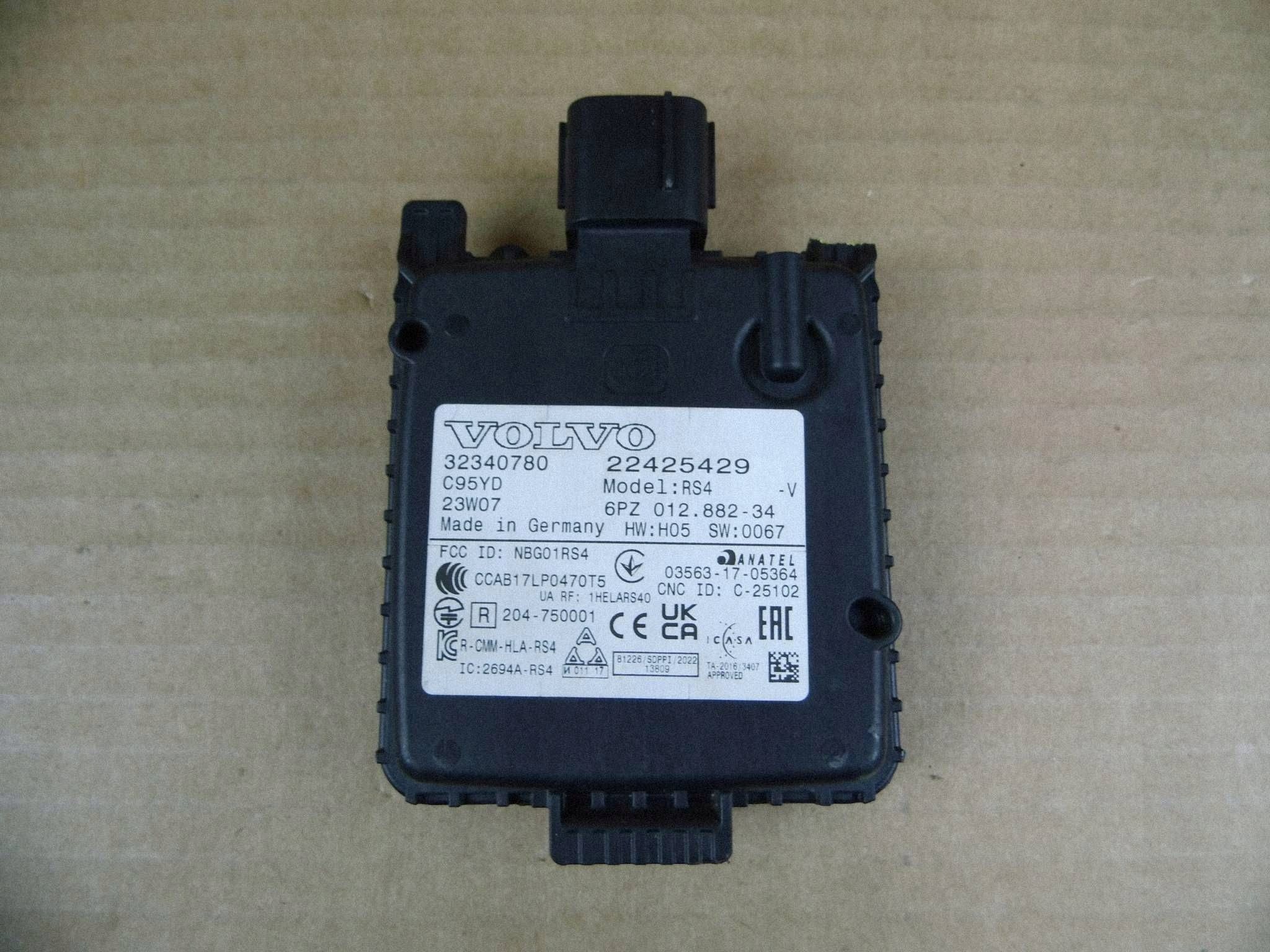 Volvo module sensor sensor martwego pola punktu 32340780
