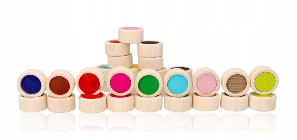 Gra Logiczna MEMORY DOTYKOWE + WOREK 32 ELEMENTY Kod producenta 59004