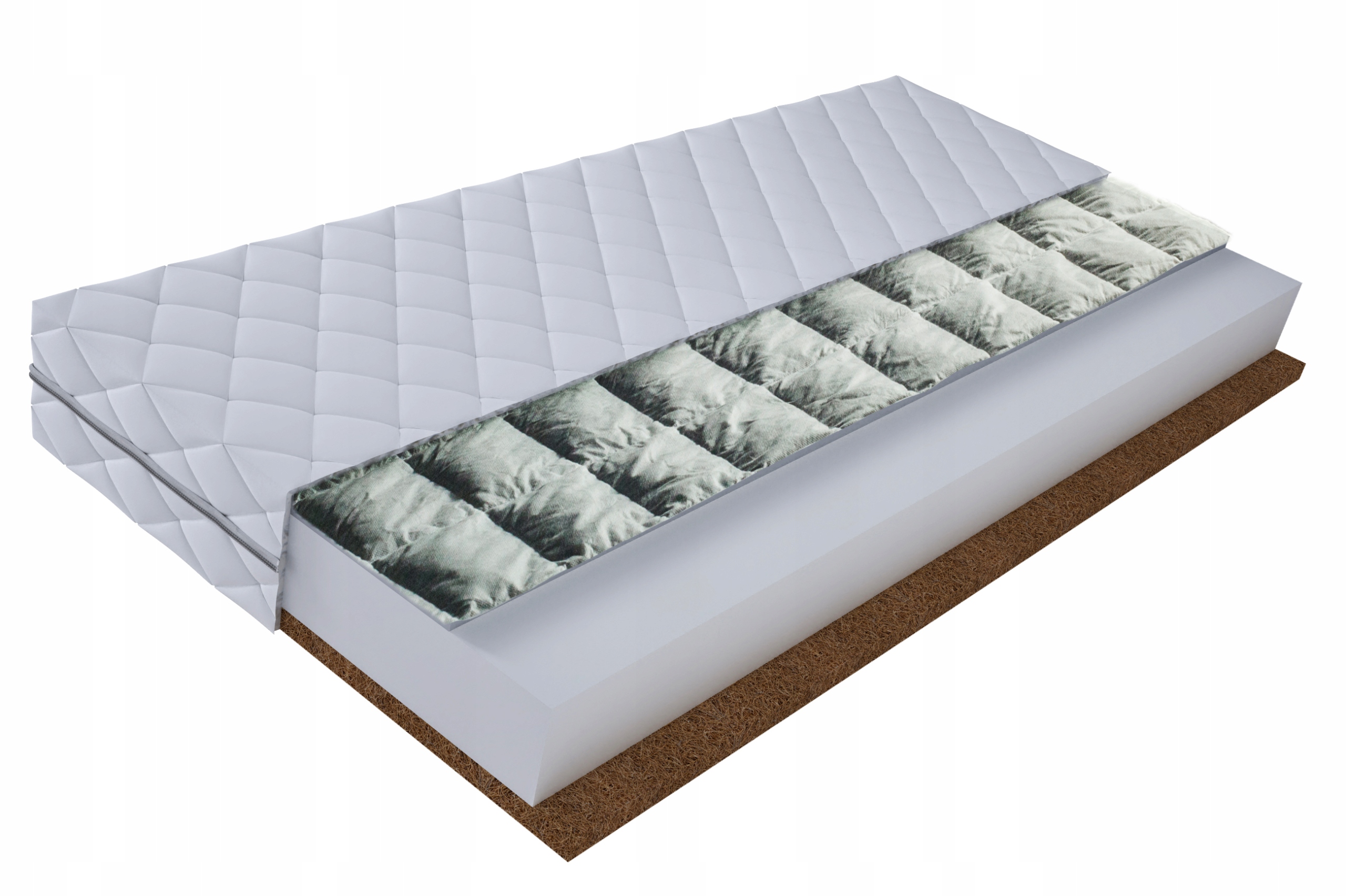 Матрас МОНА 80x160 ГРЕЧИХА ПЕНА КОКОС 160x80