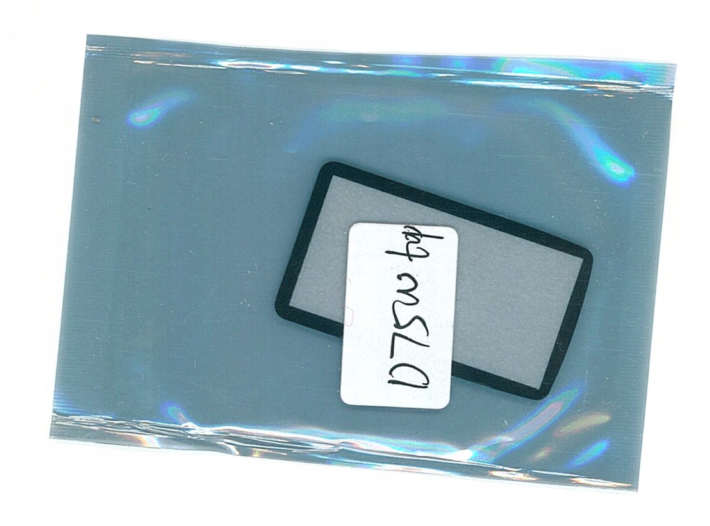 Szybka zewnętrzna do Nikon D7500 top glass taśma montażowa