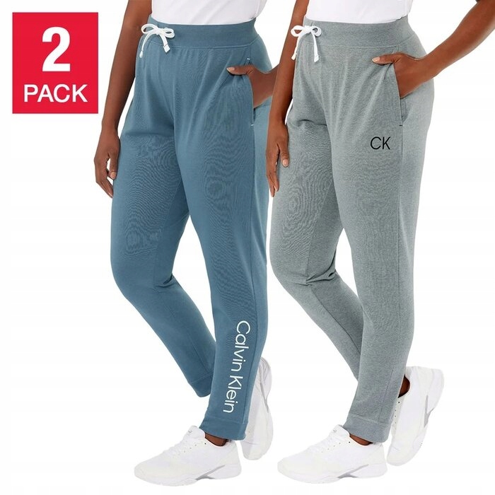 Dámské klasické teplákové kalhoty Calvin Klein, šedé, velikost S (nové)