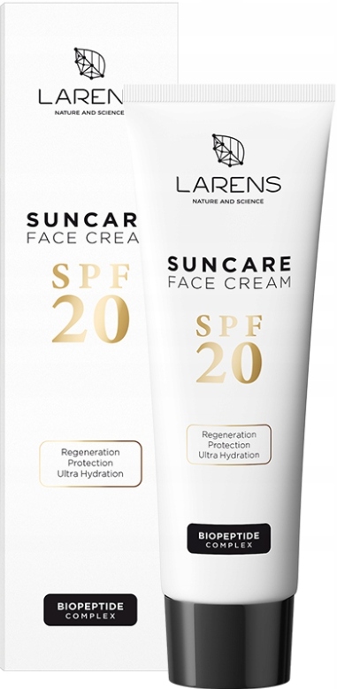 Larens Suncare Face Cream Spf 20 Ochronny krem z filtrem do twarzy 50ml
