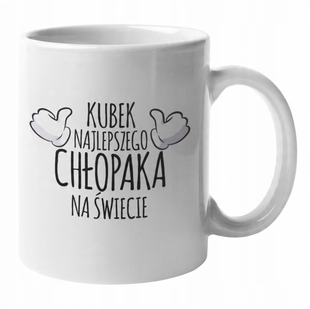 

Kubek Biały Do Kawy Dla Faceta Chłopaka Męża