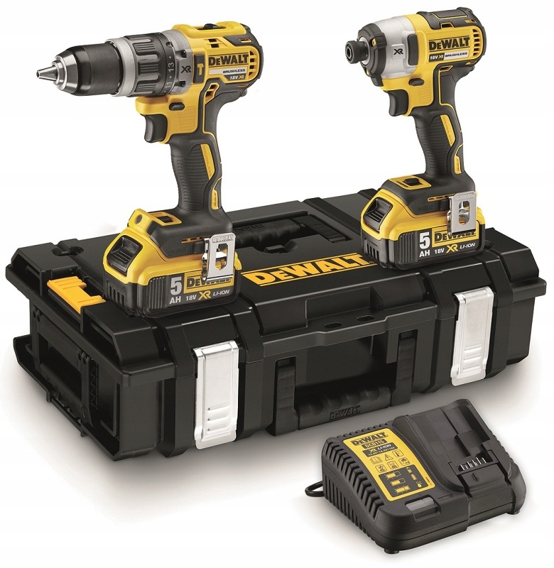 Zestaw 18V DeWalt DCK266P2 Brushless Tough System 2 akumulatory 18V/5.0Ah
