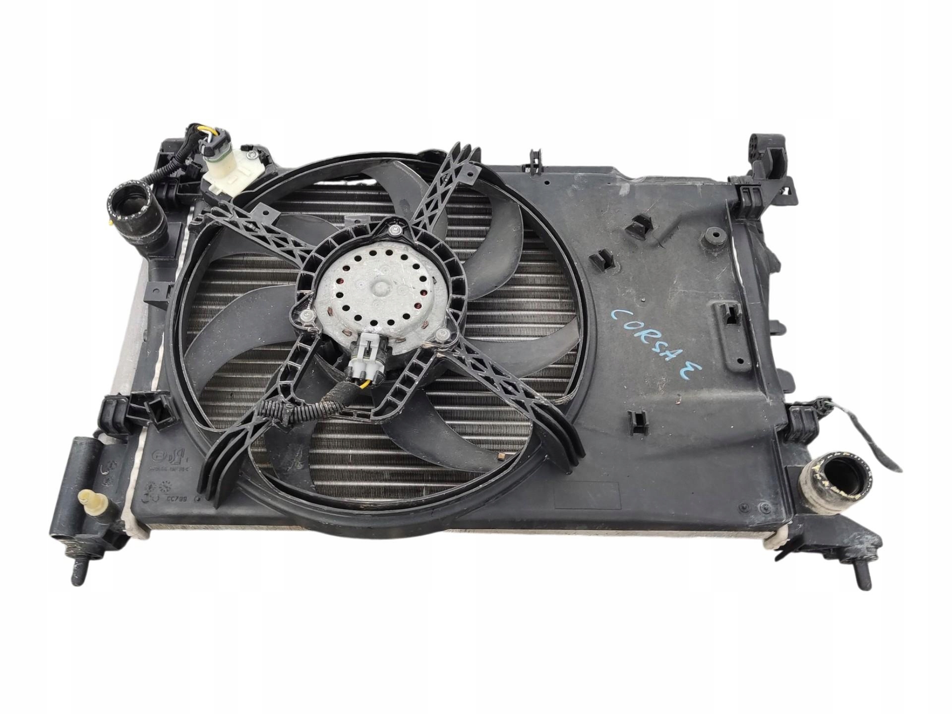 KOMPLET chladiče ventilátor OPEL CORSA E 1.4 Benzín 2014-2019