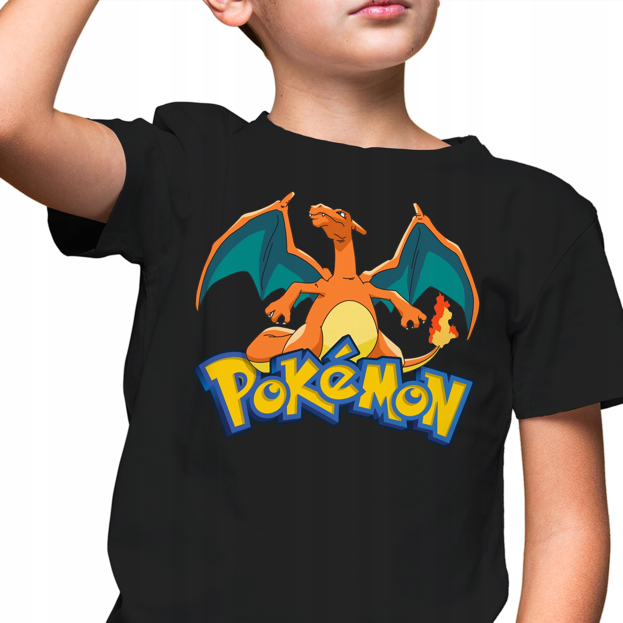 

Koszulka Dziecięca 122-128 Pikachu Czarna