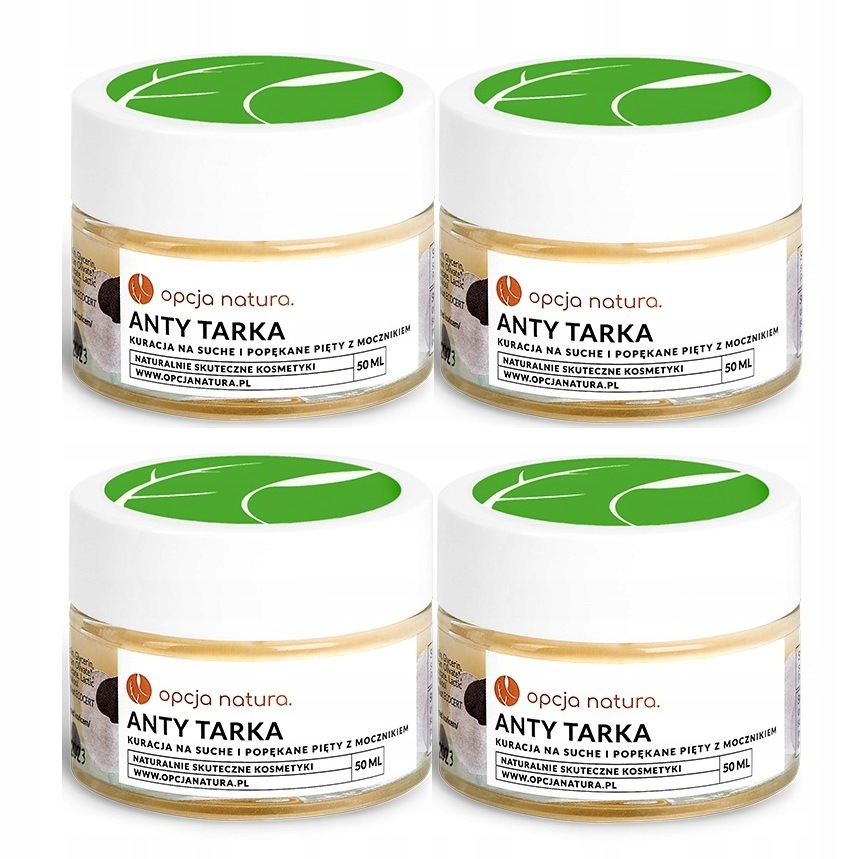 4x Krem do stóp Opcja Natura Anty tarka 50ml