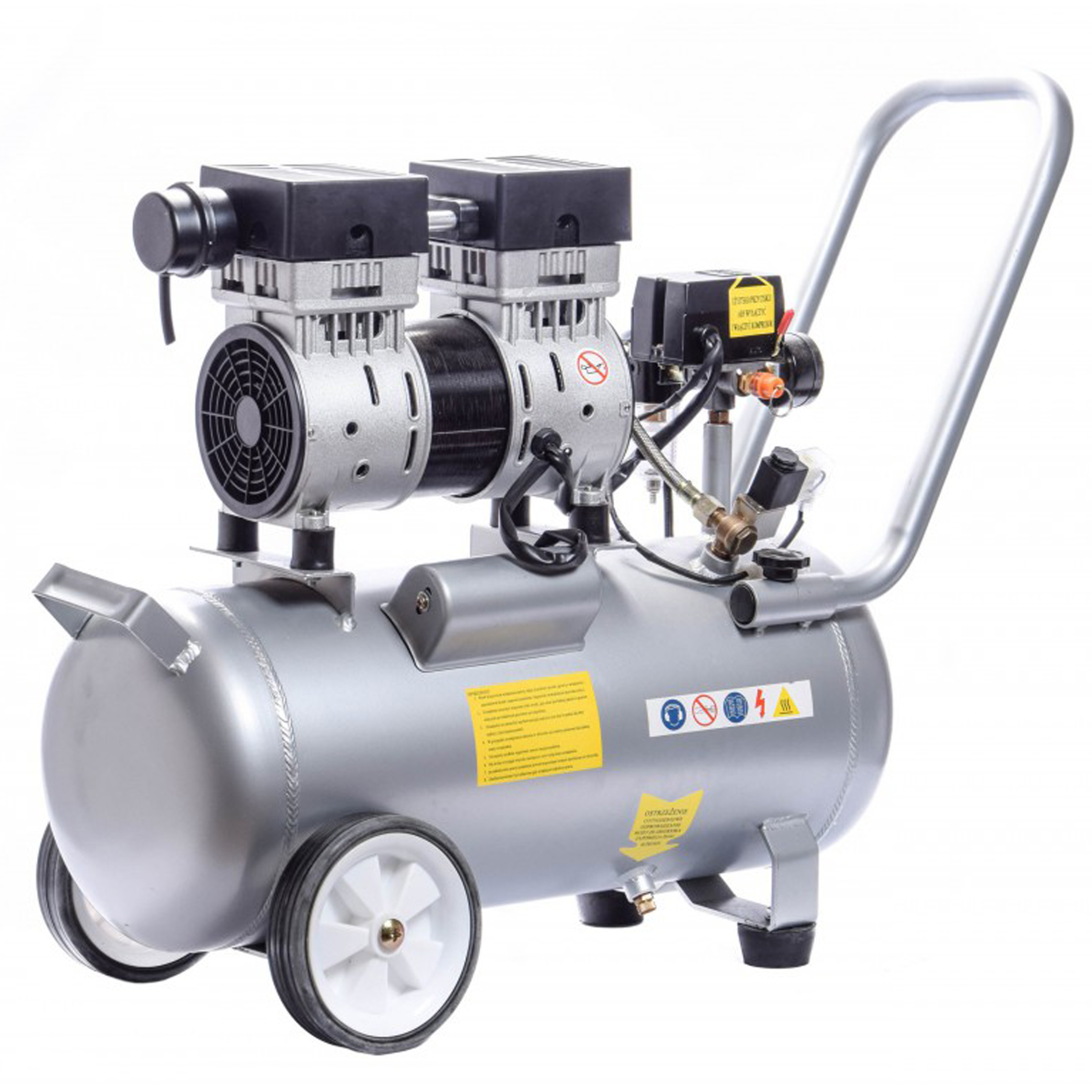 Bezolejový Zubný Kompresor Tichý Magnum Jwa 30 30L 800W 230V 68 dB