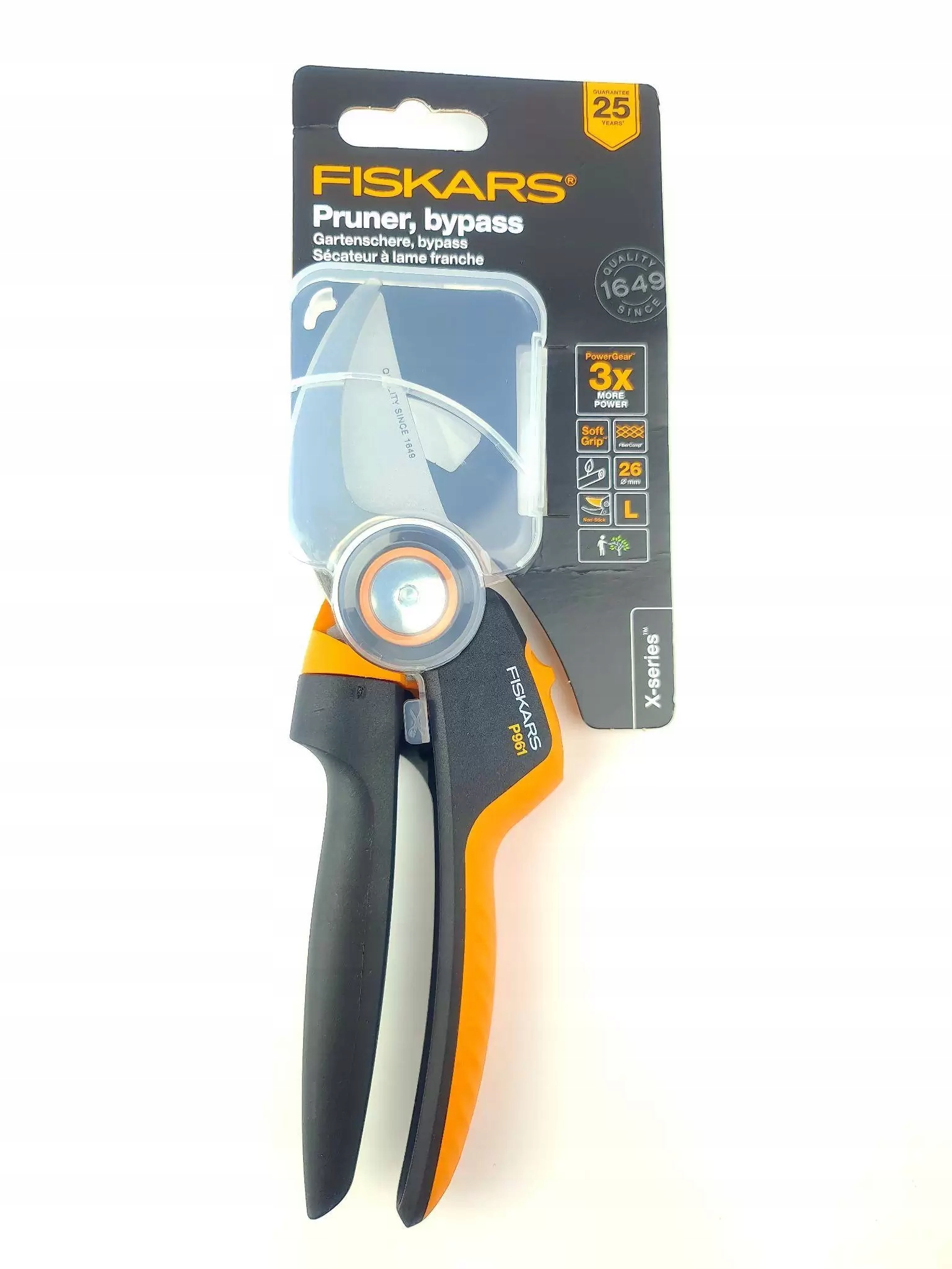 P961 Fiskars Zahradní nůžky X-series pro větve Ruční silný ocelový zahradní stroj