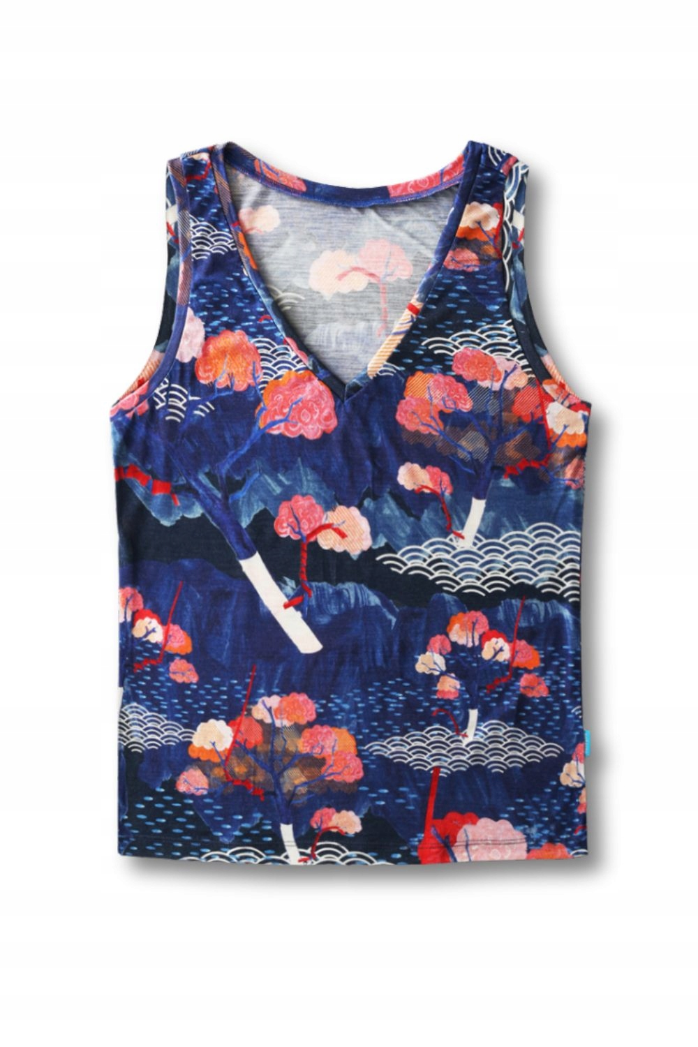 Top v-neck termoaktywny 100% merino lightweight tengoku Xs