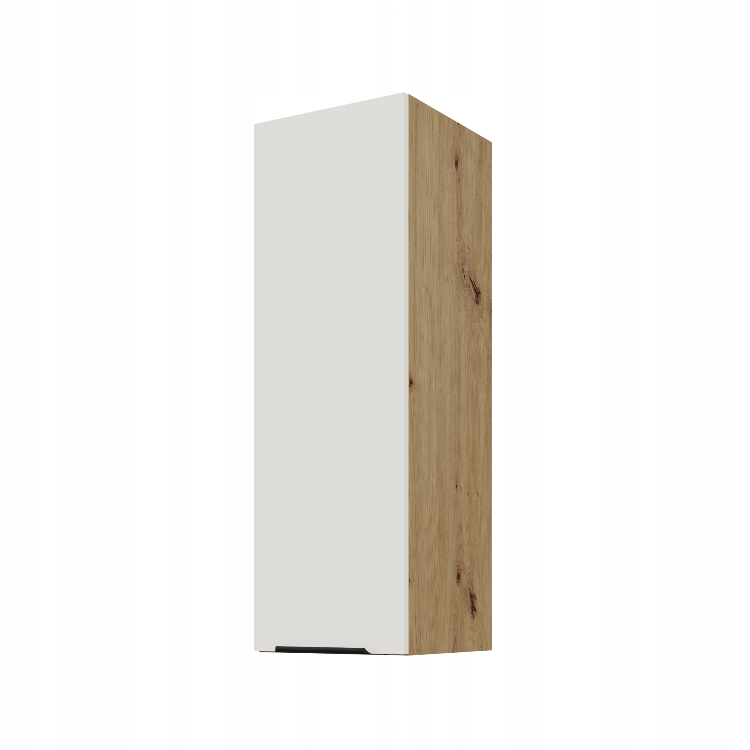 Malá skříňka do kuchyně, horní závěsná skříňka do kuchyně 30 cm Bílá Artisan