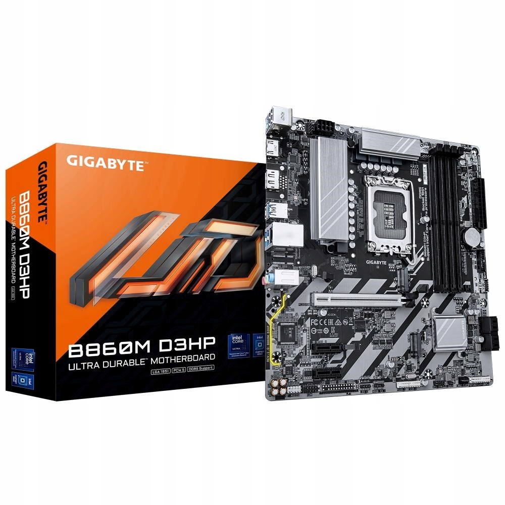 Gigabyte Mb Sc LGA1851 B860M D3HP, Intel B860, 4xDDR5, 1xDP, 1xHDMI, …