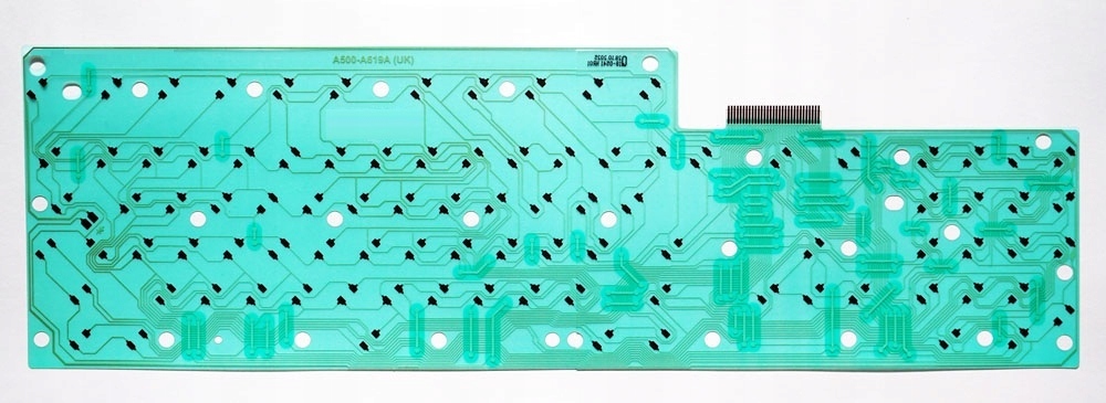 Amiga 500 -- A500 Uk Velká Enter Membrána Fólie Klávesnice Vysoká Kvalita