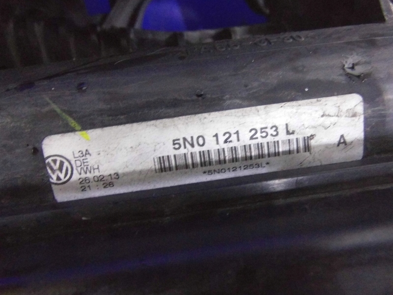 front panel, wall radiator KOMPLET 2.0TDI VW TIGUAN and 5N 07-16R