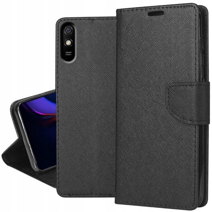 

Etui do Xiaomi Redmi 9A Portfel Case Szkło