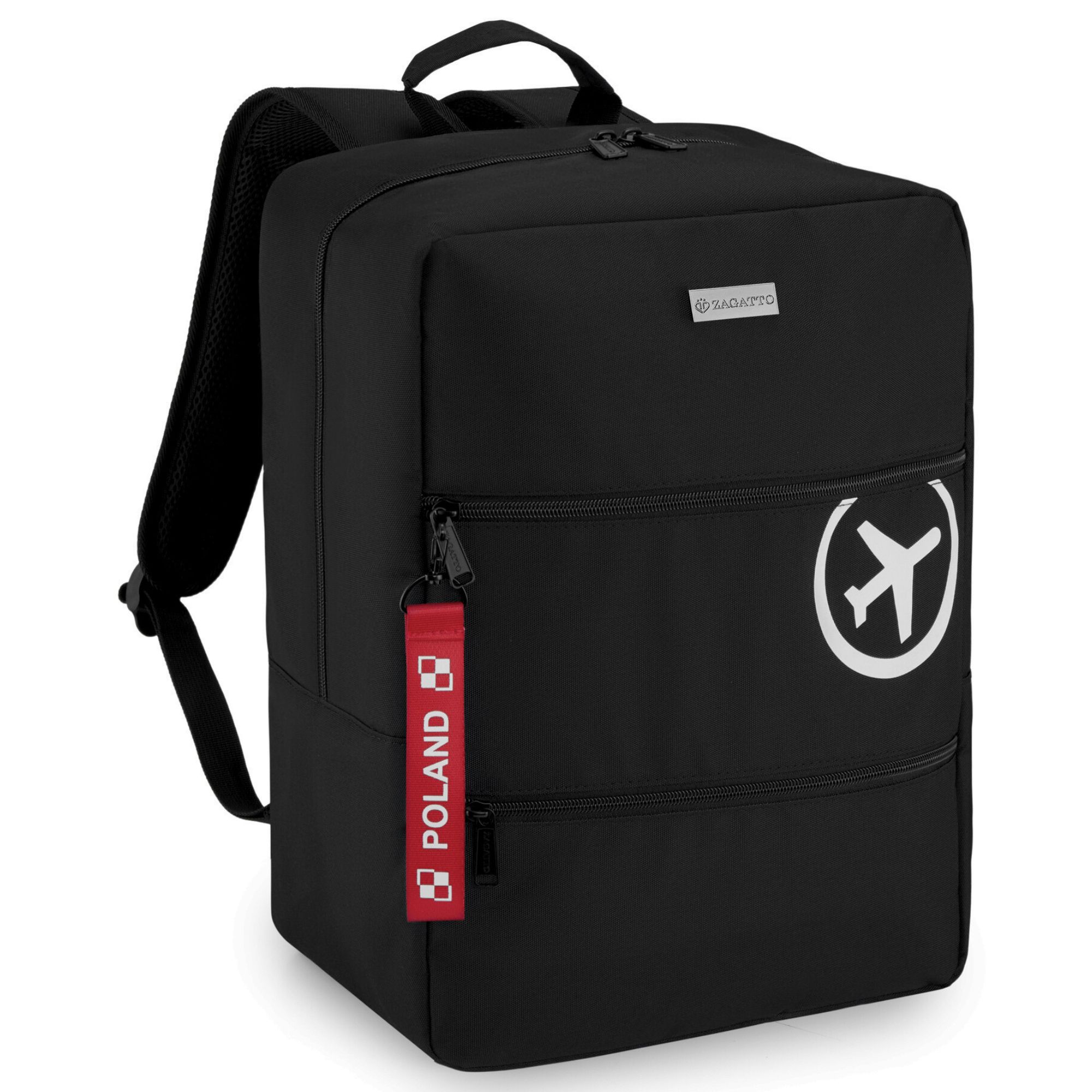 Plecak do samolotu Ryanair 40x30x20 kabinowy turystyczny bagaż Zagatto