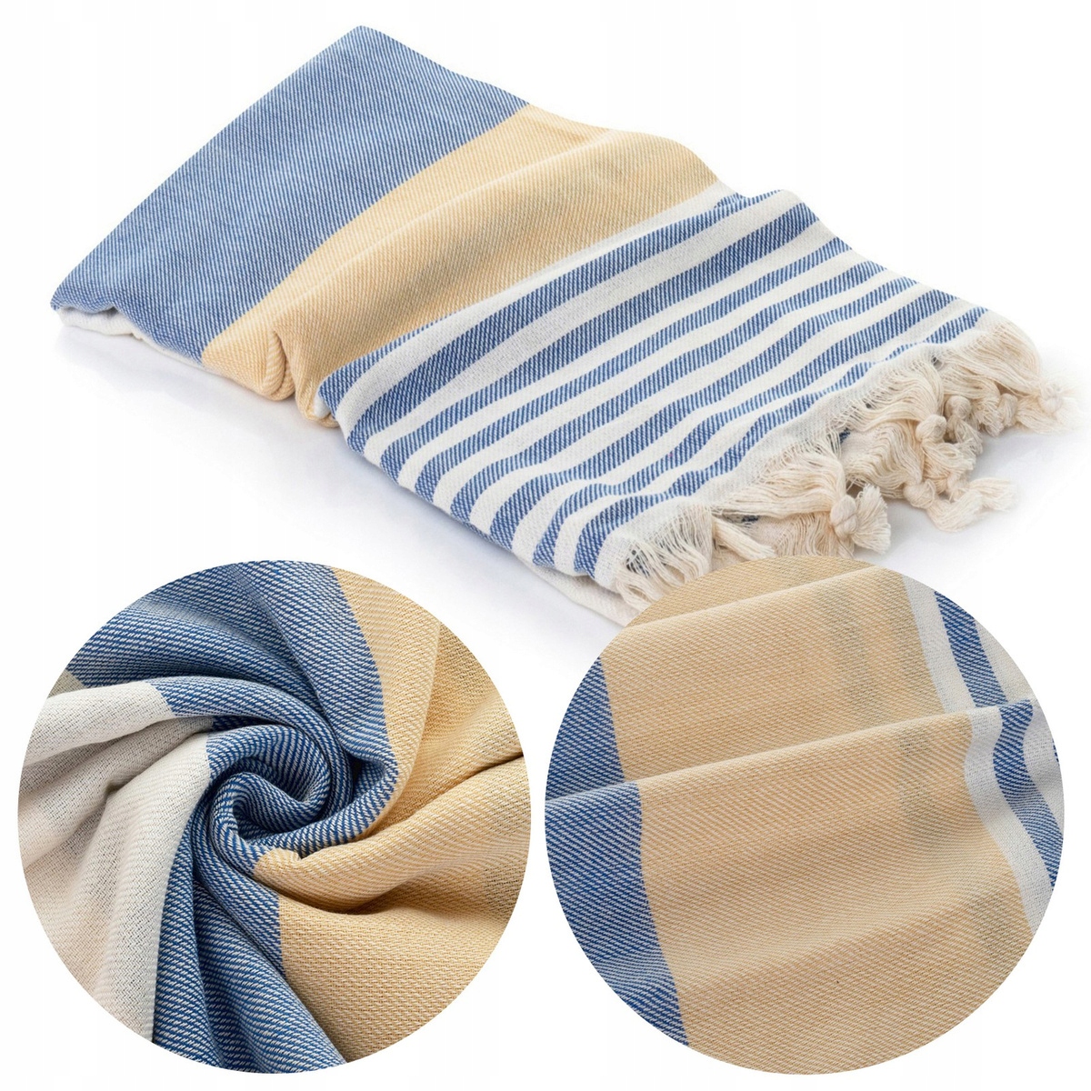 Ręcznik 100x180 Kąpielowy na Plażę Peri Hamam 66