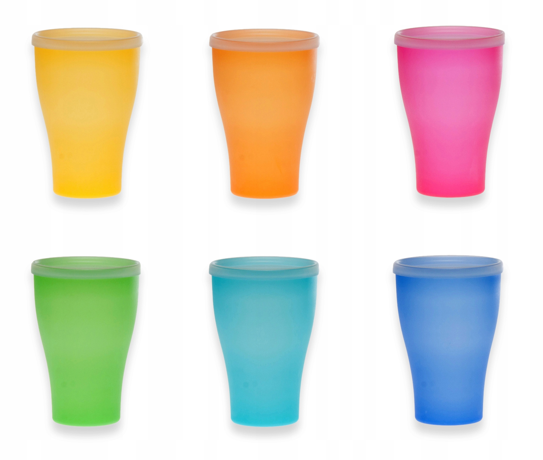 

Kubki piknikowe 0,5 L przykrywka plastikowe 6 szt