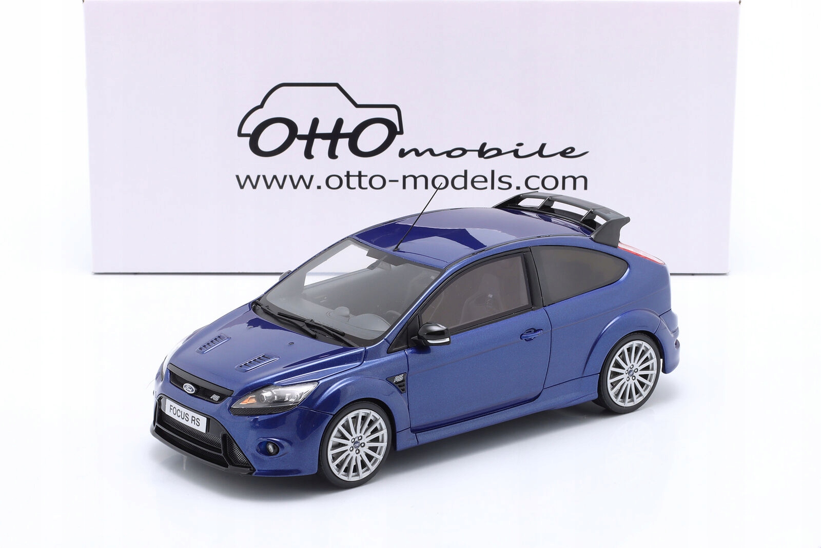 Ford Focus Rs Mkii Blue Otto 2009 1/18 Otto Mobile