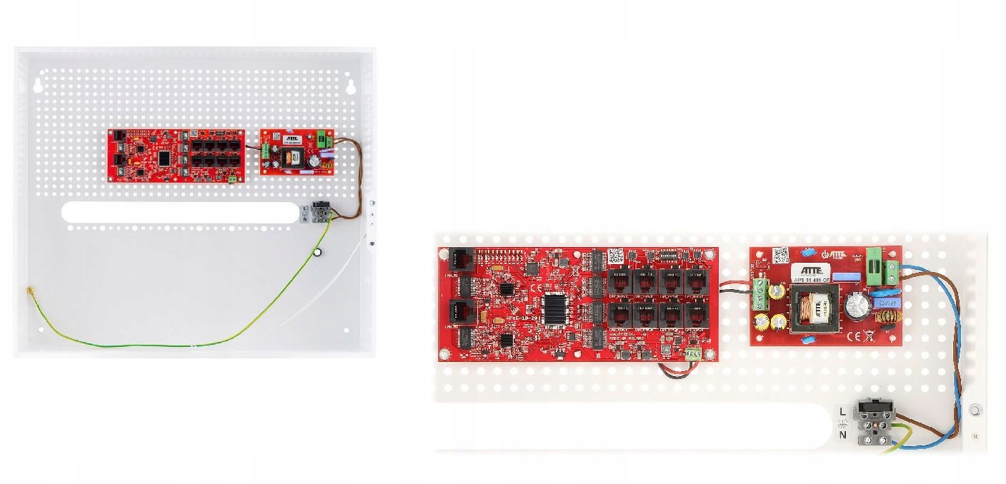 Switch PoE 10 portový 8xPoE 8 Kamer Ip Napáječ