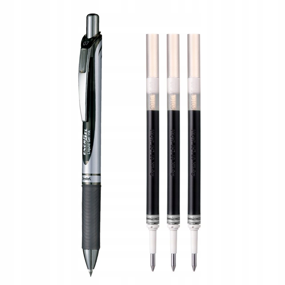 

Pentel BL77 Długopis Żelowy czarny 3 wkłady LR7