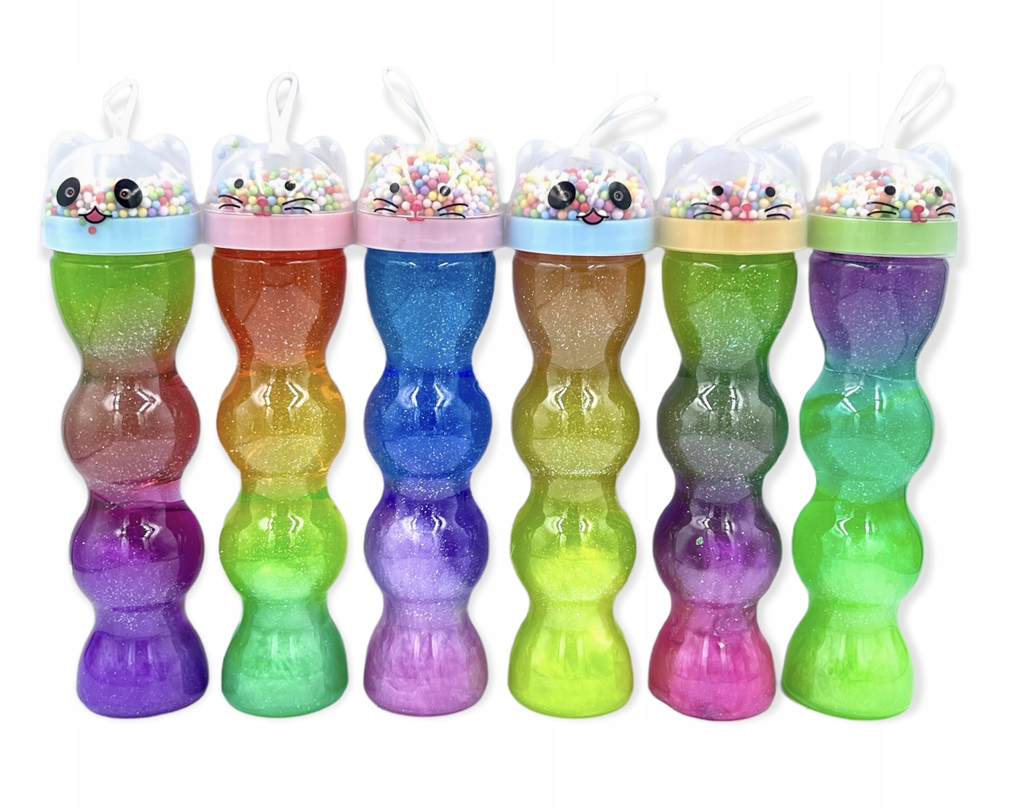 

Slime Kolorowy Glutek Masa Sensoryczna Antystres