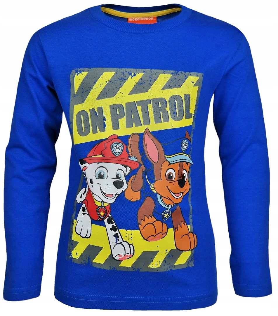 

bluzka t-shirt Psi Patrol długi rękaw Chase 128