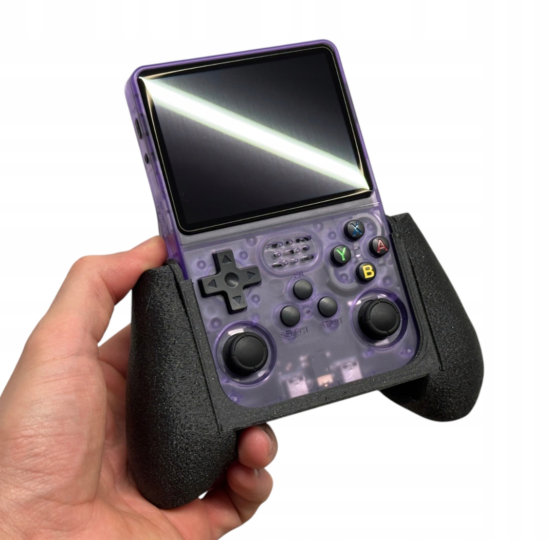 R36S Grip Uchwyt Pad do Konsoli Retro Poprawia Komfort