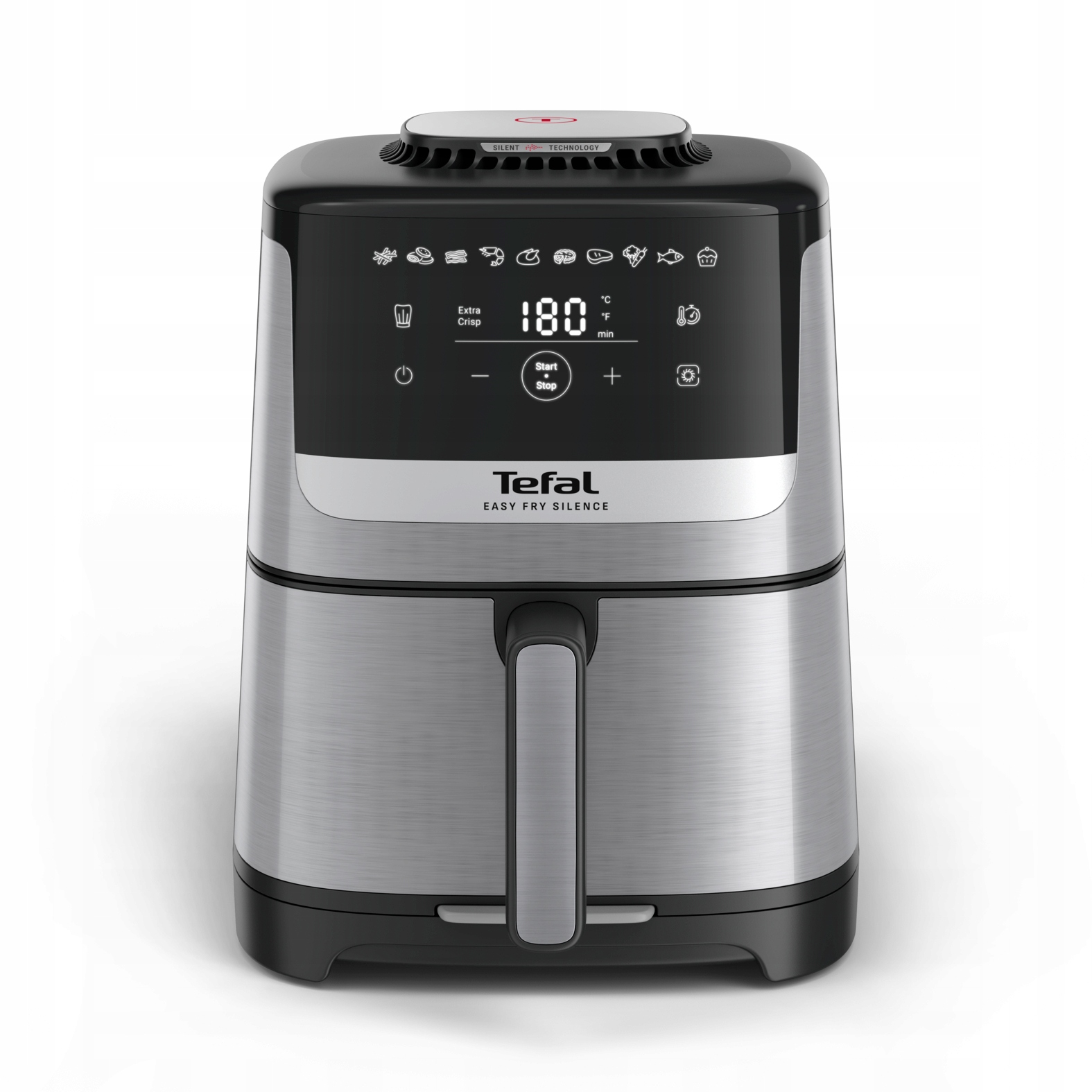 Frytkownica beztłuszczowa Tefal Easy Fry Silence EY552D 5 l Air Fryer