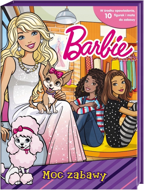 

Barbie Moc Zabawy 10 Figurek Mata do Zabawy