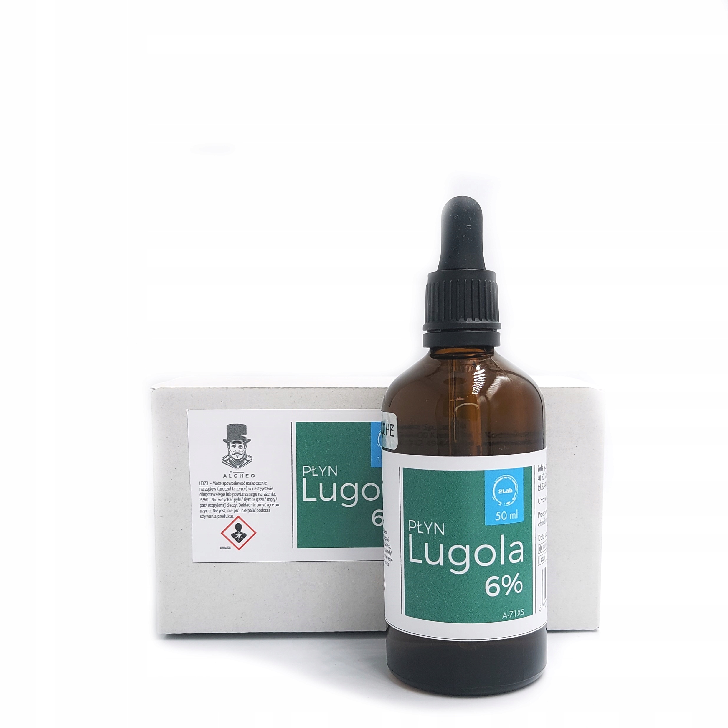 

Płyn Lugola 6%. Roztwór Lugola, ultraczysty. 50 ml