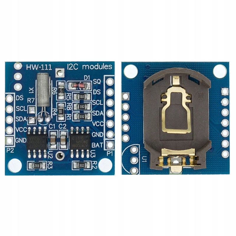 Zegar czasu rzeczywistego RTC DS1307 24C32 arduino