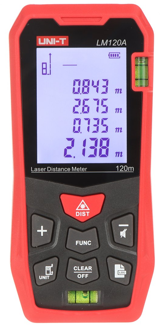DALMIERZ LASEROWY LM-120A UNI-T Stan opakowania oryginalne